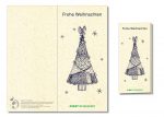 Weihnachtskarte aus Graspapier FIRST REISEBÜRO – Bild 5