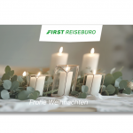 FIRST REISEBÜRO Klappkarte