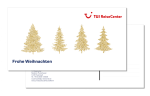 TUI ReiseCenter Maxipostkarte